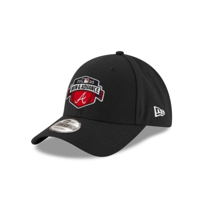 Atlanta Braves Gorra | New Era MLB League Division Series Locker Room 9forty Adjustable Cap Mexico - Negros